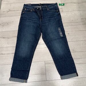 GAP Factory Dark Blue Ankle Jeans